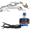 1750KV/2300KV/2600KV 2207 Brushless Motor RC Metal Motor Replacement for RC