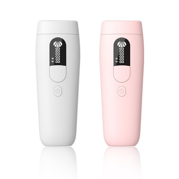 Hair Removal Device for Women and Men, IPL Removal Hair, Painless Permanent Hair Removal Kit for Genitals Intimate Pubic Hair Bikini Line Facial Armpits Legs Arms (Pink)