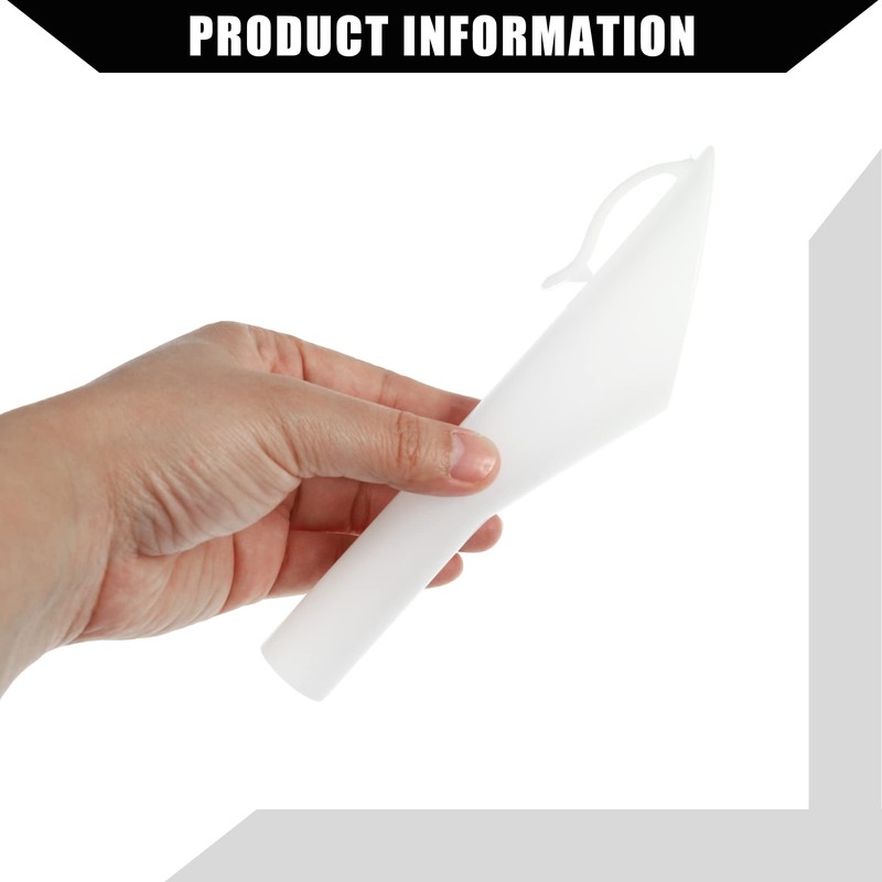 A ABSOPRO 68158775AC Rear Fuel Funnel Tube for Jeep White