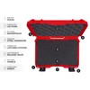 Nanuk 909 Waterproof Hard Case with Foam Insert - Red