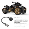 6PIN to 16PIN Diagnostic Cable Adapter, OBDII Scanner Cable Replacement