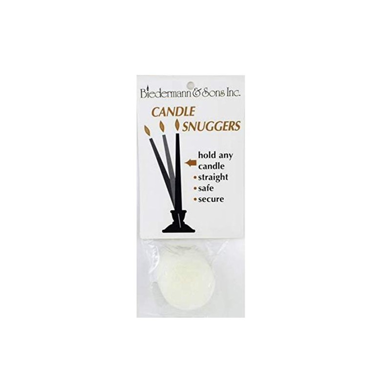 AzureGreen Candle Snugger - Ivory Metal Candle Holder Accessory -