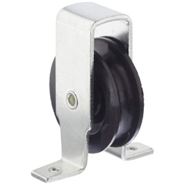 Chapuis VPCP1 Pulley Case Zinc-Plated Steel to Hold 20 kg with Roller 40 mm for 6 mm Diameter Rope