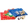 infactory Wrapping Paper: 14-Piece Christmas Gift Wrapping Set (Christmas Wrapping
