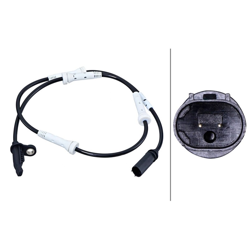 HELLA 6PU 358 218-111 Sensor Wheel Speed 2-Pin Cable 850
