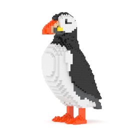 JEKCA Puffin 01S | Bird Plastic Building Blocks | Age 14+