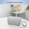 Lonkenn Bath Pillow, Ergonomic Bath Pillow, Stylish PU Bath Pillow