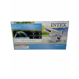 Intex MultiColor LED Pool Sprayer for Above Ground Swimming Pools