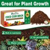 ZeeDix 8 Pack Coco Coir Brick (11.2lbs), 100% Organic Coconut