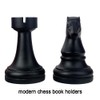 Carchistan Chess Bookends Novelty Book Holders, Decorative Book Ends Modern