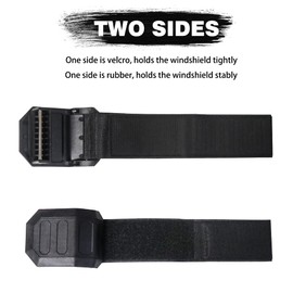 RERPRO UTV Windshield Mount Clamps Straps Kit Compatible with Polaris Ranger RZR, Can Am Maverick X3, Yamaha Rhino YXZ, Kawasaki Mule Teryx Front Windshield Adjustable Fixed Mounting Clamp Kit, 4 Pack