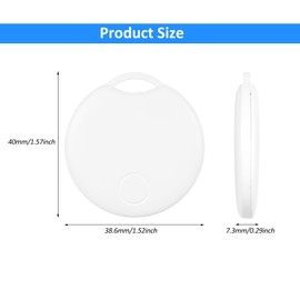 Luggage Tracker Key Finder Smart BT Tracker Item Locator for Bags Wallets Keys