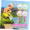 Toddmomy Ergonomic Boys and Girls's Fishing Nets 4 Pcs Set