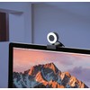 Somikon Webcam with Light: Full HD USB Webcam with LED