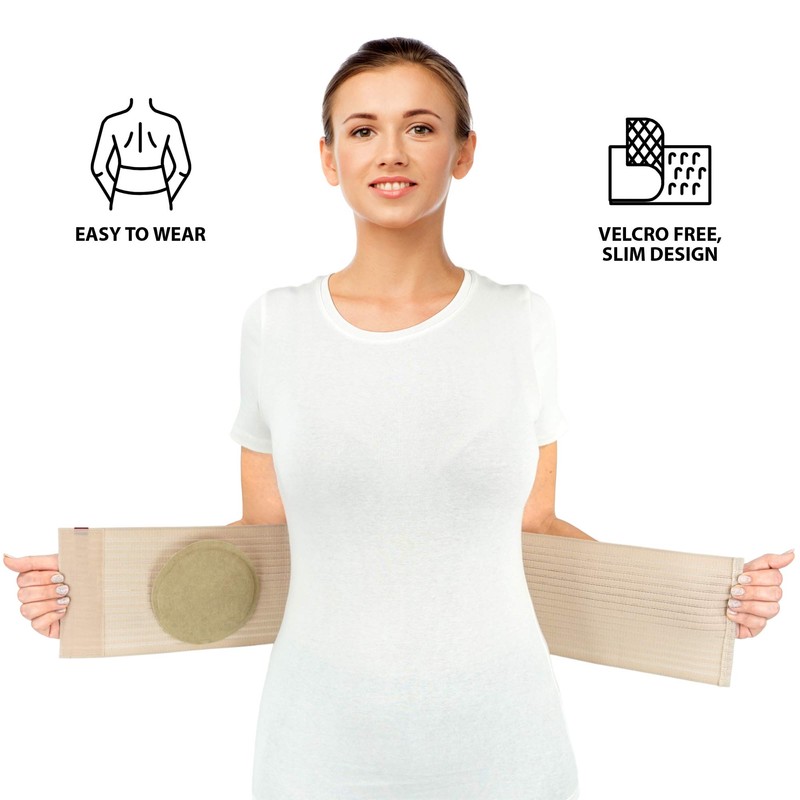 ORTONYX Umbilical Hernia Belt for Women and Men / 6.25"
