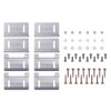 Renogy Solar Panel Mounting Curved Z Bracket-Set of 4 for