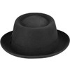 Kangol LiteFelt® Pork Pie - Black/S Black, Small