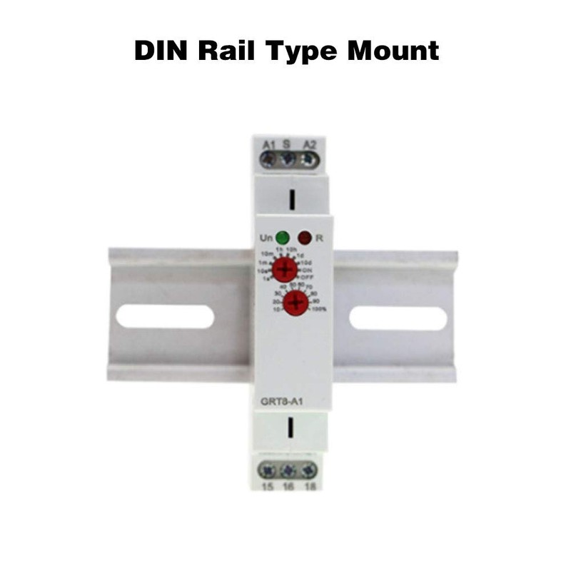 GRT8-B1 AC/DC 12V~240V Delay Time Relay Mini Power Off Delay