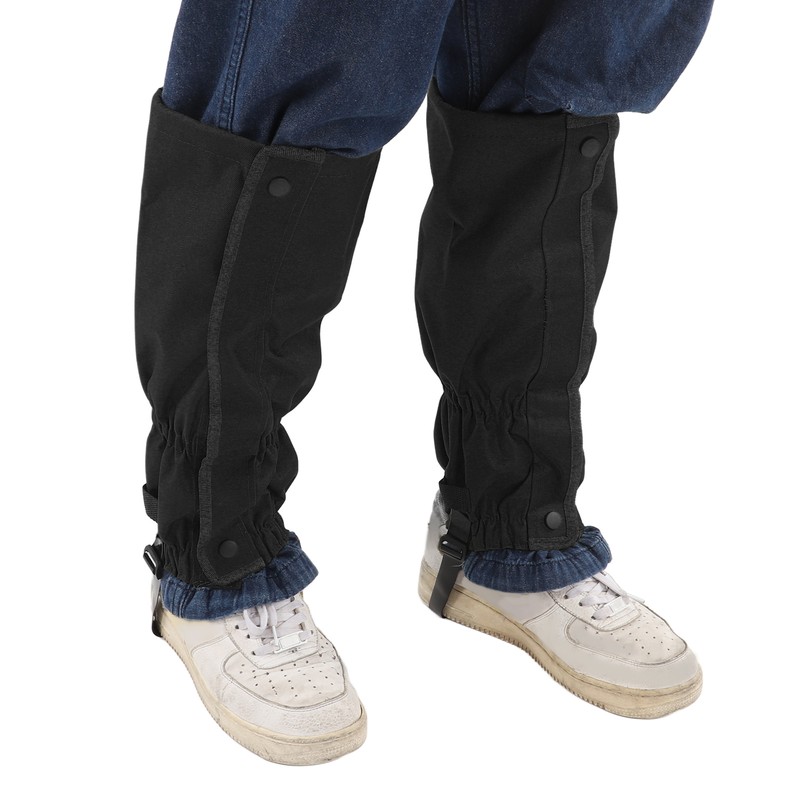1 Pair Leg Gaiters Oxford Cloth Waterproof Sand Proof Breathable