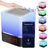 Night Light Bluetooth Speaker, 5 in 1 Touch Control Bedside