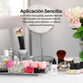 6pz Primer Convertidor Maquillaje Prueba Agua Larga Duración Tono Del Primer Transparente