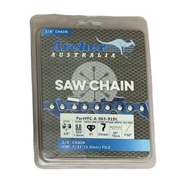 28" Archer Chainsaw Chain 3/8".063-91DL FULL CHISEL compatible with Stihl 36RS3 91