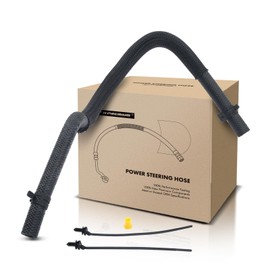 A-Premium Power Steering Return Hose Line Assembly Compatible with Ford Flex Taurus Lincoln MKS MKT 2010 2011 2012 3.5L 3.7L Pipe To Cooler