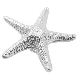 Laurey 56726 Starfish Cabinet Hardware Knob, Chrome