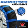 Tow Dolly Basket Straps with Flat Hook, 2 Pack Tow