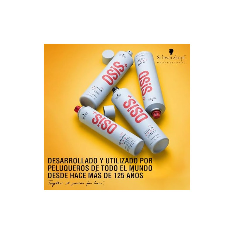OSIS - Elastic Laca 300 ml, de Fijacin Media, Moldeable,