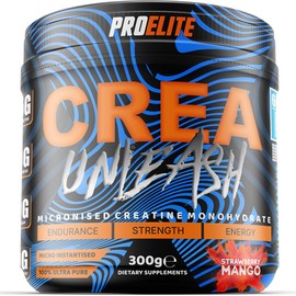 Creatine Monohydrate Powder 300g Micronised Flavoured & Vegan Creatine Powder for Post & Pre Workout Creatine Supplements by PROELITE (300g, Pina Colada)
