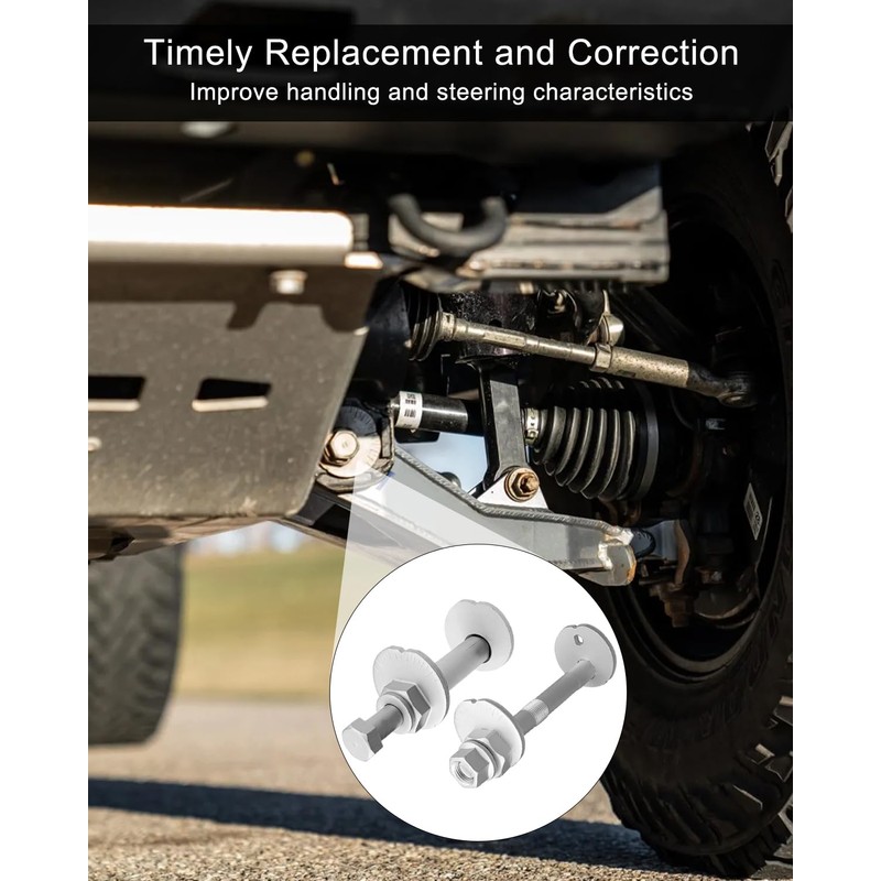 Lower Control Arm Cam Bolts Kit Fit for Toyota Tacoma