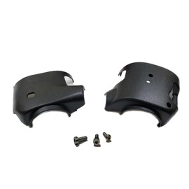 YOT New Upper & Lower Steering Column Shroud Cover for Tilt Steering & Column Shift Automatic Transmission Includes mounting Screws (1998-2003 S10)