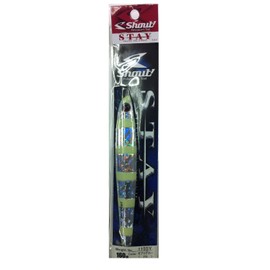 Shaut! Metal Jig Stay 160g Zebra Glow #24 (ZG) 115SY Lure