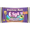 Individually Wrapped Tootsie Roll Candy Eggs, Easter Basket Stuffers, 7.5