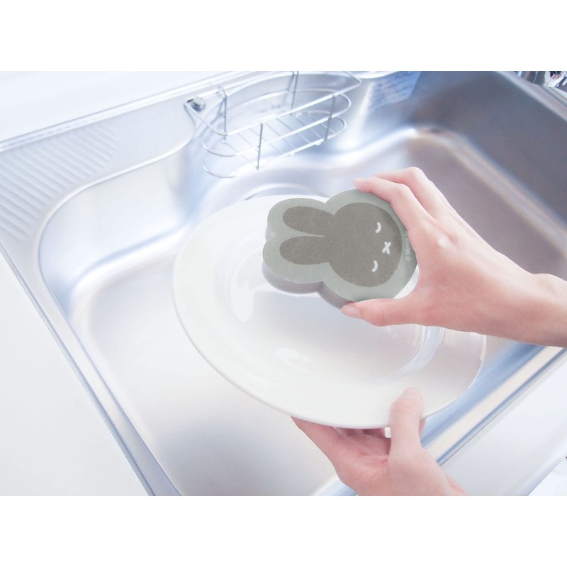Okato Non-woven Sponge Kitchen Scourer, Die Cut, Set of 4,