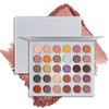 Apooliy Eyeshadow Palette 30 Pigmented Matte Shimmer Eyeshadow Makeup Palette