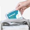 HUNWEY 150 Individually Wrapped- Iodine Cotton Swabs Solution Filled| First