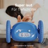 Clocky The Original Runaway Alarm Clock blue