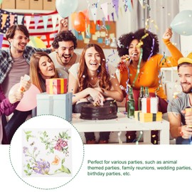 40 Piezas Servilletas De Papel Desechables Decorativas Servilletas De Papel Decorativas Suministro De Fiesta Servilleta Para Fiesta Papel De Seda De Fiesta Servilletas De Papel Para Fiestas Lindo