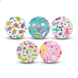 15Pack Waterproof Overpatches for Libre 3 Plus Sensor Covers Precut CGM Adhesive Patches Breathable Long Stay Without Glue in The Center