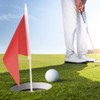 Golf Flags Practice Putting Flags with Hole Cup Golf Flag