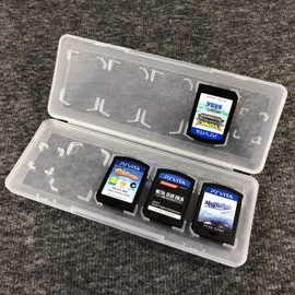 2Pcs 8 In 1 Game Memory Card Storage Case Box Holder Protective For Sony PS Vita PSV