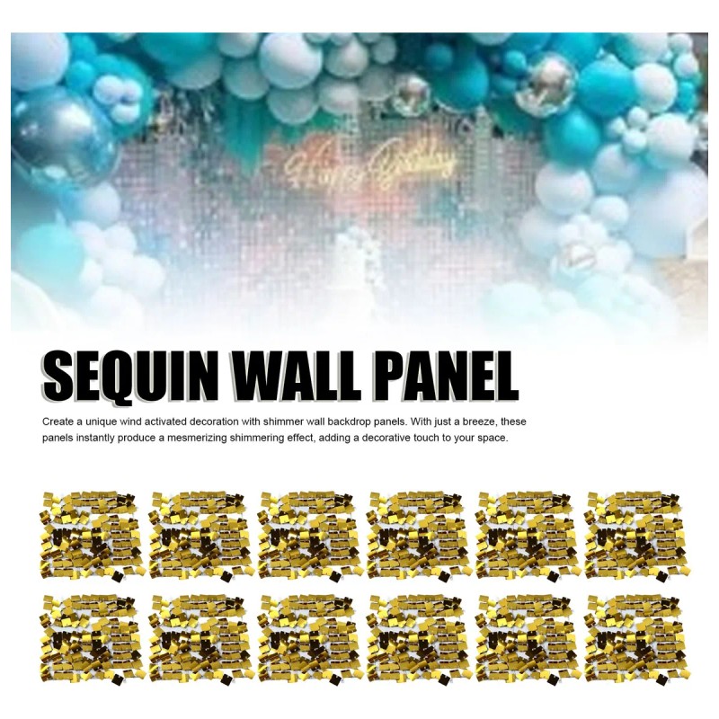 Panel Decorativo Hogar 30x30cm Fiesta Shimmer Wall