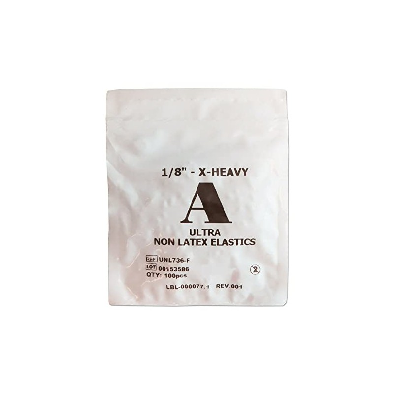 Orthodontics Latex free Elastics Bands6 oz pack of 100 Us