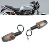 2Pcs Motorcycle Turn Signal Light Waterproof Super Bright for CB400