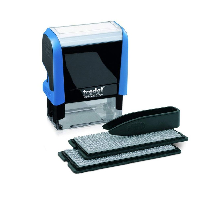 Trodat Printy 4913 Typomatic – Sello de entintaje automático con