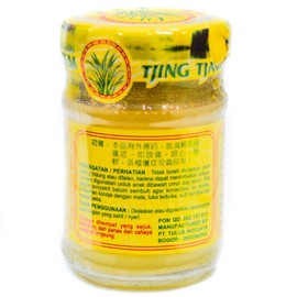 Tjing Tjau Yellow Balm (36g) - Uniscented, Hypoallergenic, Adults, Unisex