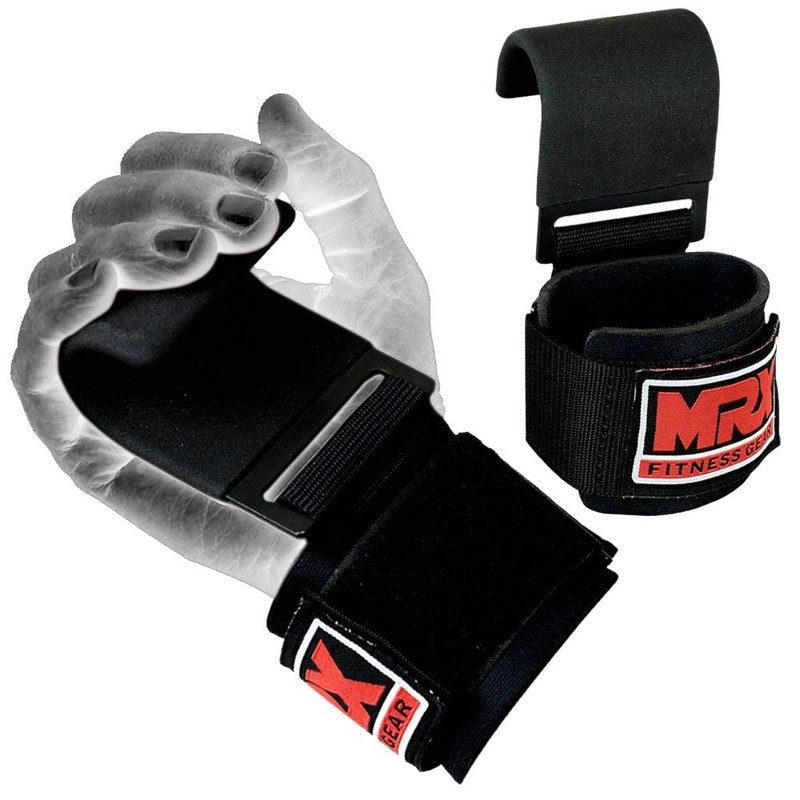 MRX Power Weight Lifting Straps Wrist Support Heavyduty Gym Training