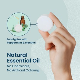 Body Restore Shower Steamers Aromatherapy 15 Pack - Birthday Gifts for Women, Men, Travel Essentials, Stress Relief, Relaxation, Self Care - Eucalyptus